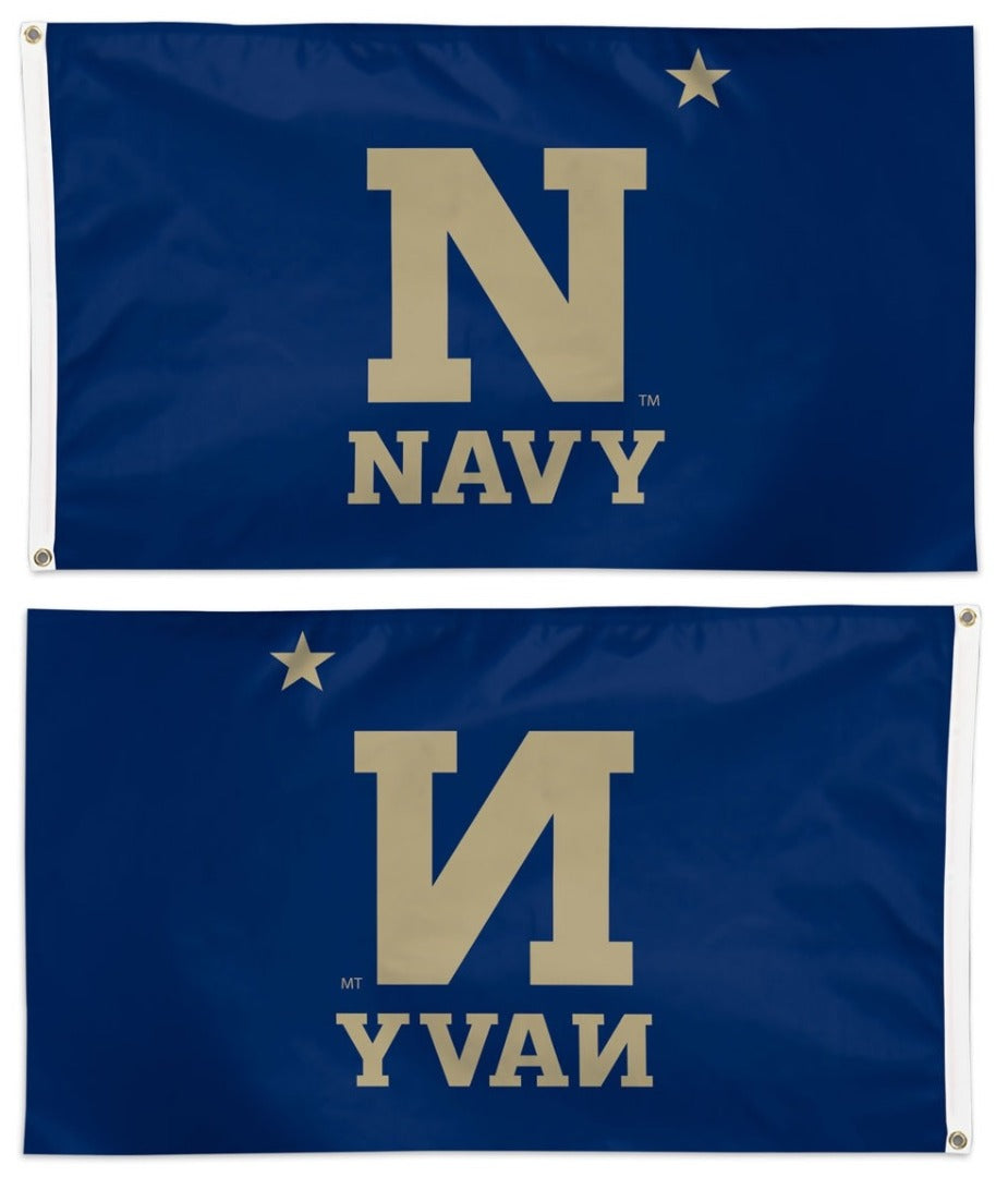 US Naval Academy Flag 3x5 New Logo