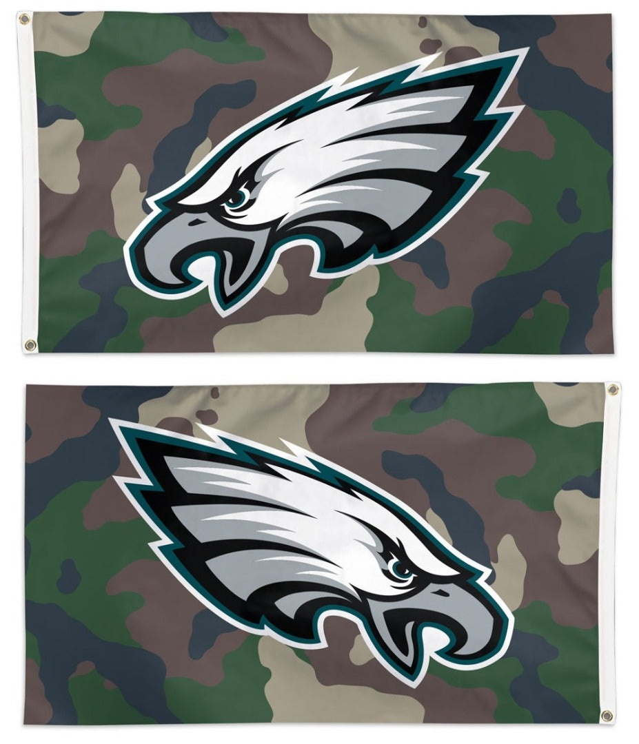 Philadelphia Eagles Flag 3x5 Camo Military