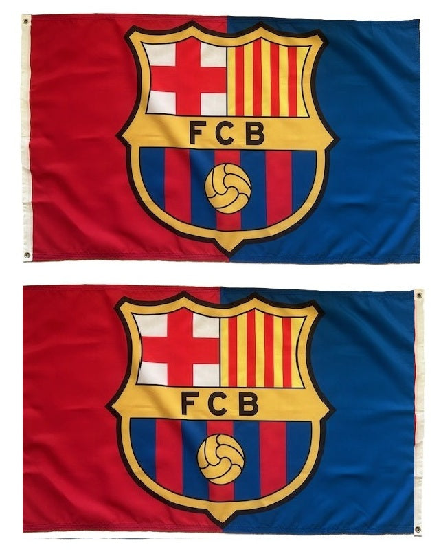 FC Barcelona 2 Sided 3x5 Flag