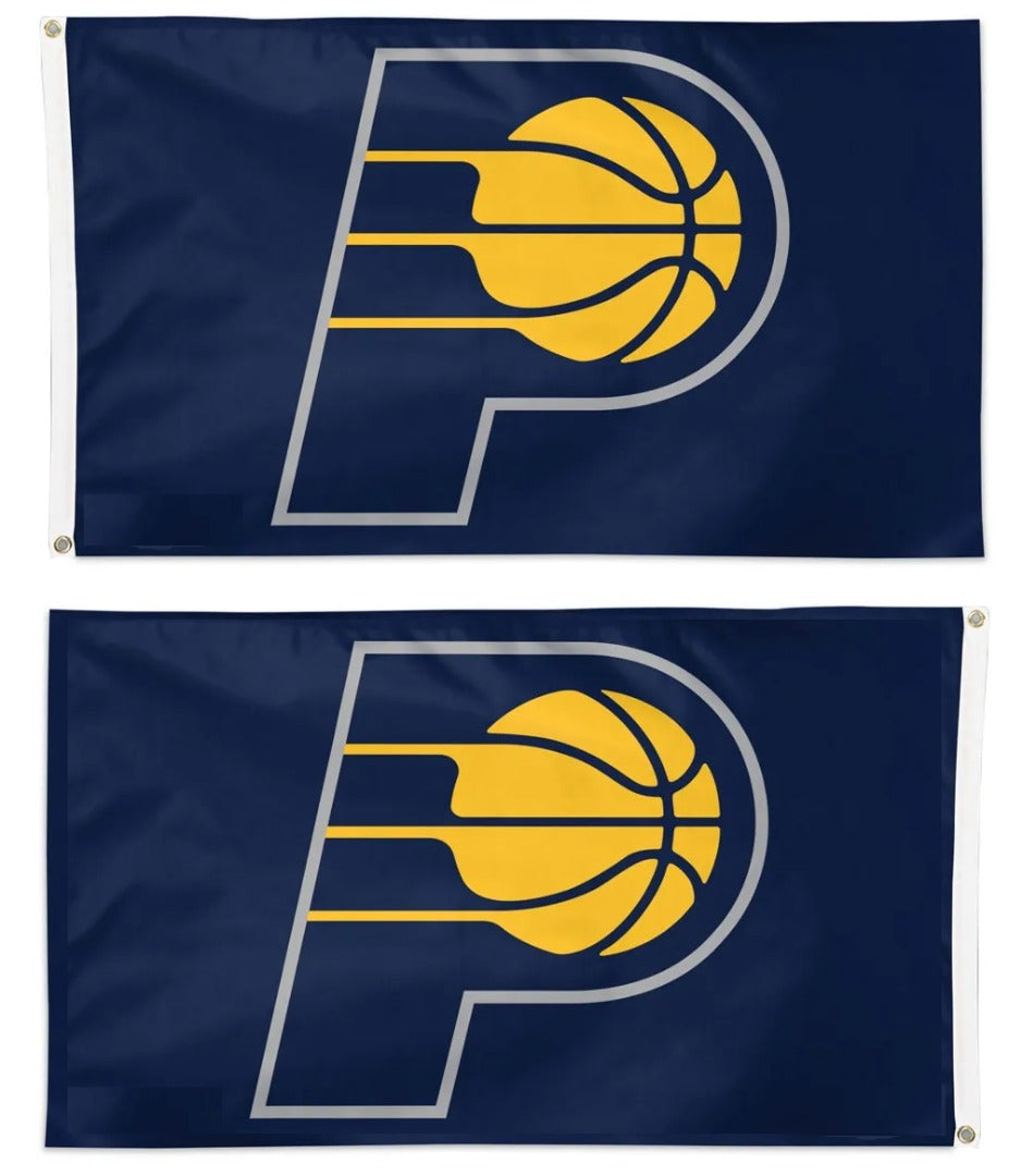 Indiana Pacers 2 Sided Blue 3x5 Flag
