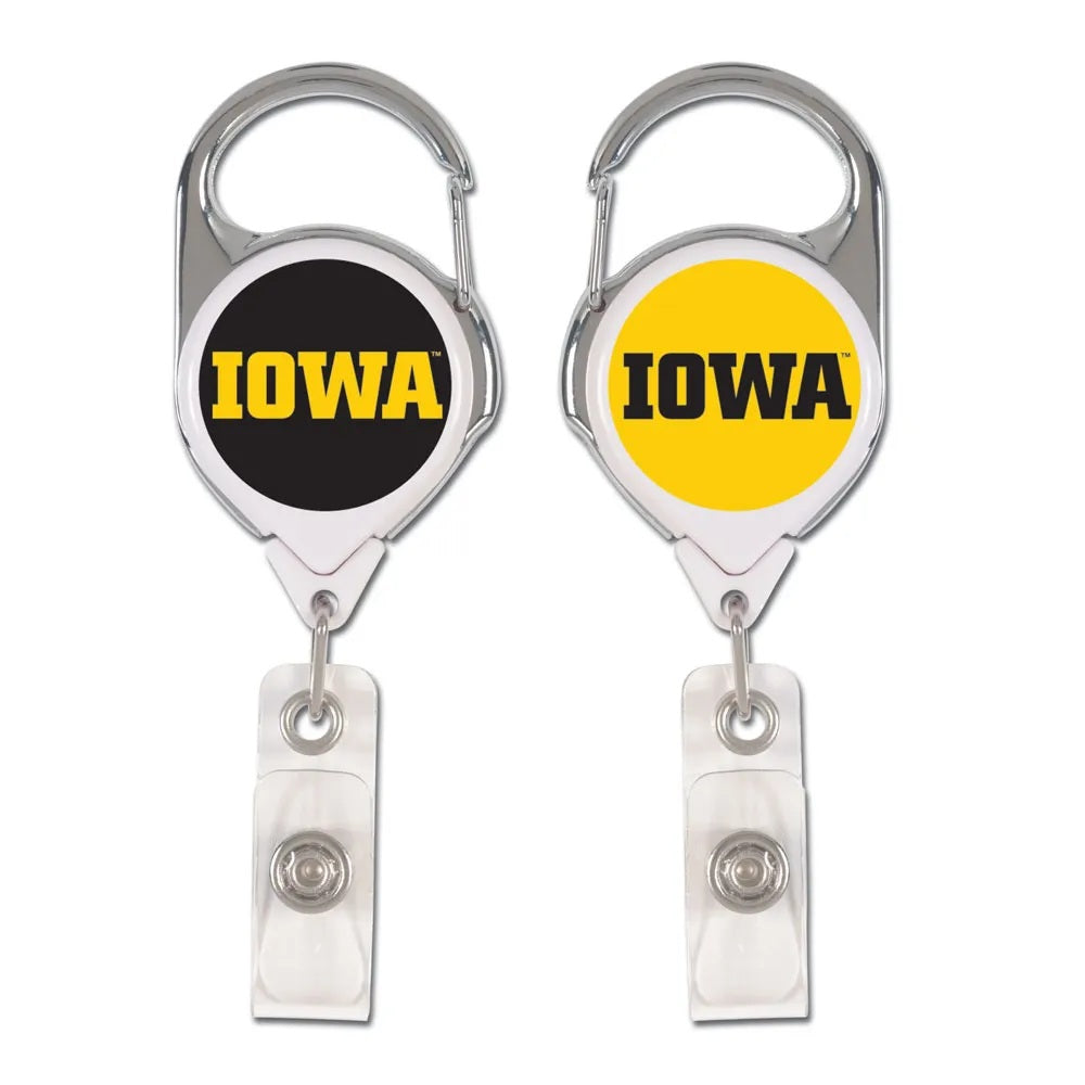 Iowa 2 Sided Reel Badge Holder