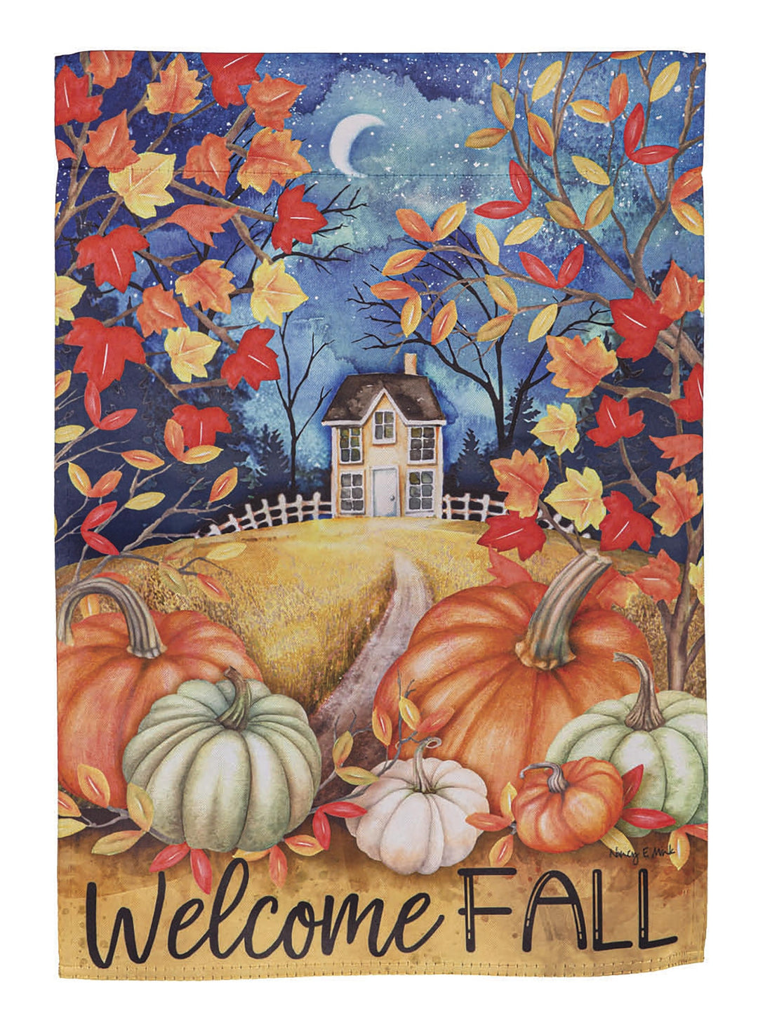 Alive In Fall 2 Sided Garden Flag heartlandflags