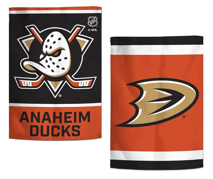 Anaheim Ducks 2 Sided Garden Flag heartlandflags