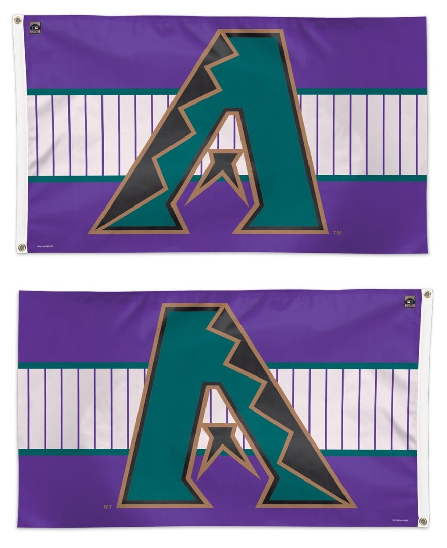 Arizona Diamondbacks Flag 3x5 Throwback Logo heartlandflags