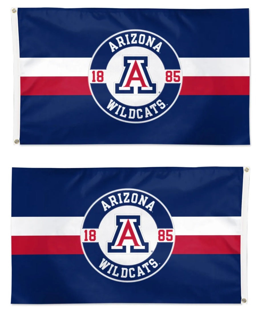 Arizona Wildcats Embroidered Flag 2 Sided 3x5 heartlandflags
