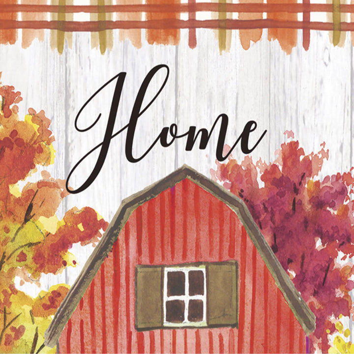 Barn Home Sweet Home 2 Sided Garden Flag heartlandflags