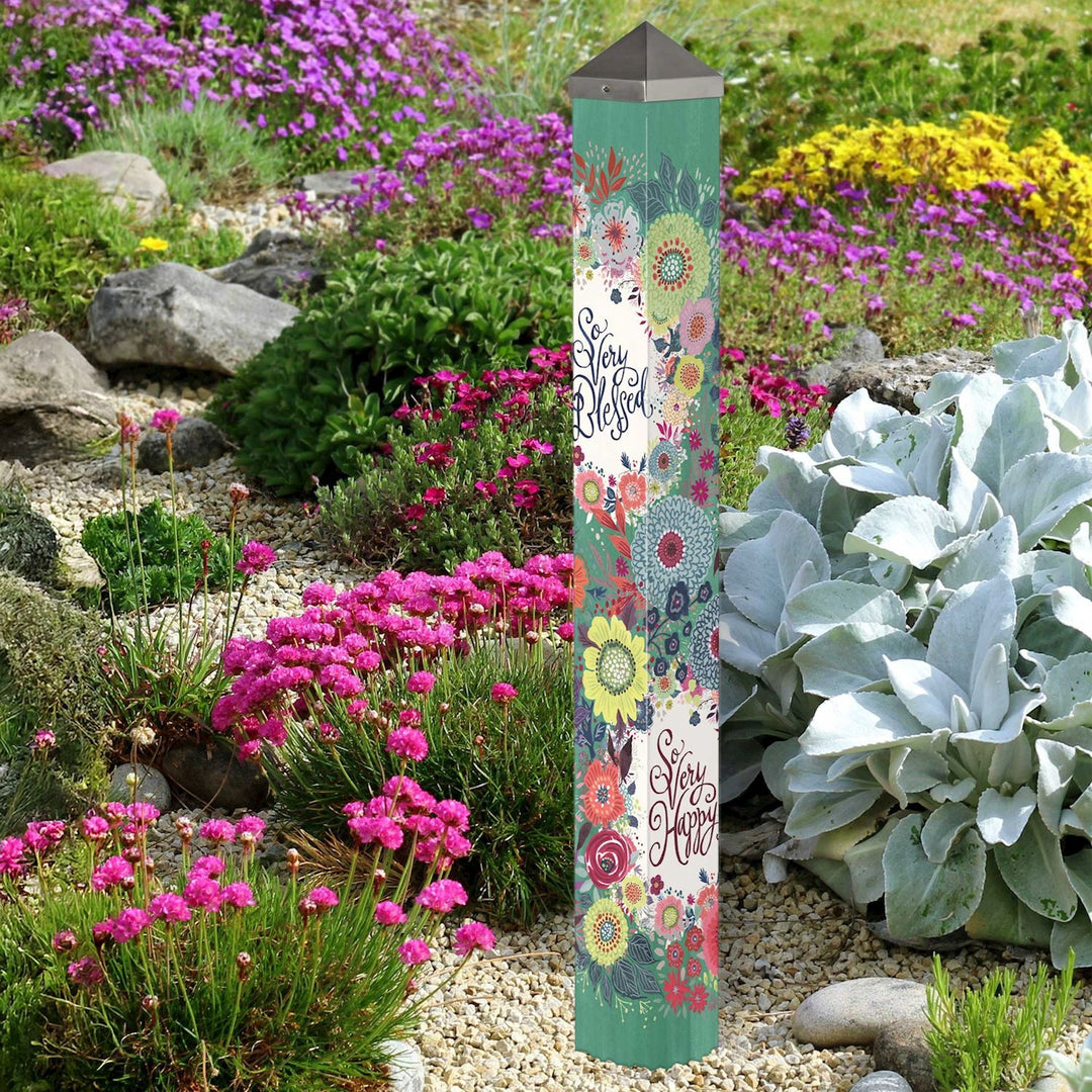 Beyond Blessed 40 Inch Art Pole heartlandflags