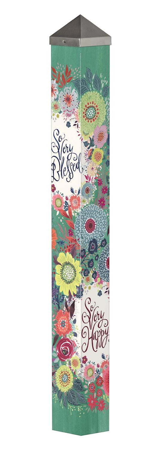 Beyond Blessed 40 Inch Art Pole heartlandflags