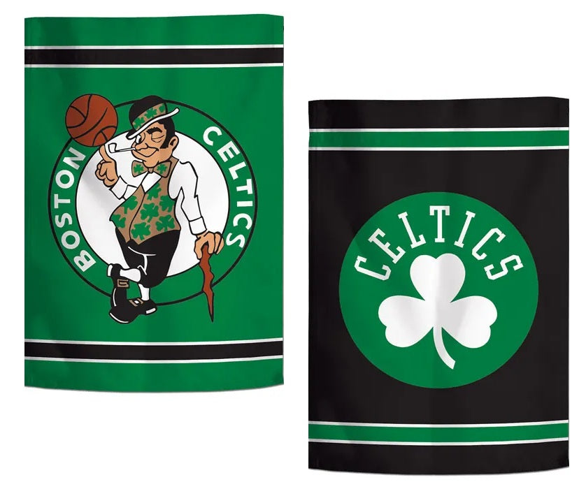 Boston Celtics Garden Flag 2 Sided Black heartlandflags