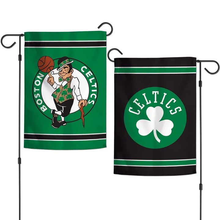 Boston Celtics Garden Flag 2 Sided Black heartlandflags