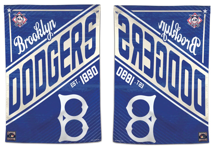Brooklyn Dodgers Flag Cooperstown Throwback House Banner heartlandflags