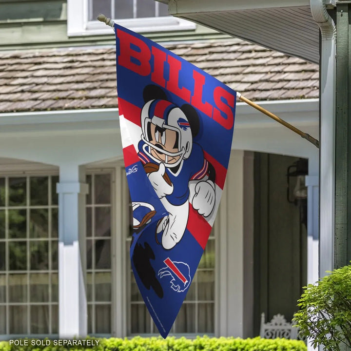 Buffalo Bills Banner Mickey Mouse Football Flag heartlandflags