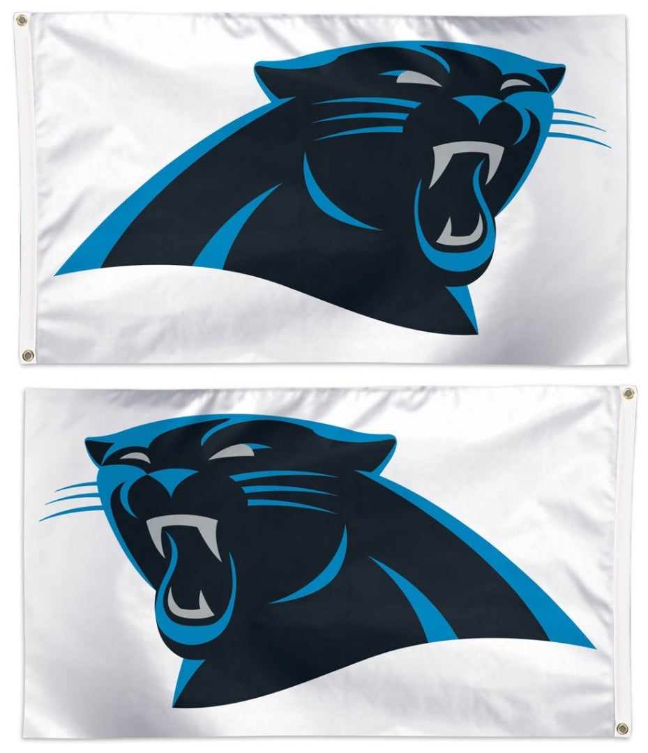 Carolina Panthers Flag 3x5 White heartlandflags