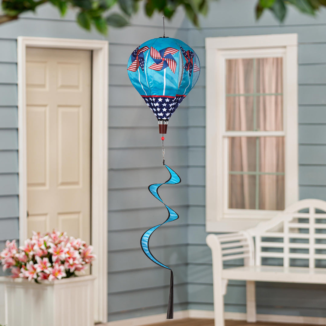 Celebrate Pinwheel Balloon Spinner heartlandflags