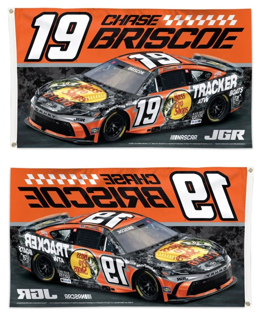 Chase Briscoe Bass Pro Shops 3x5 Flag 2025 heartlandflags