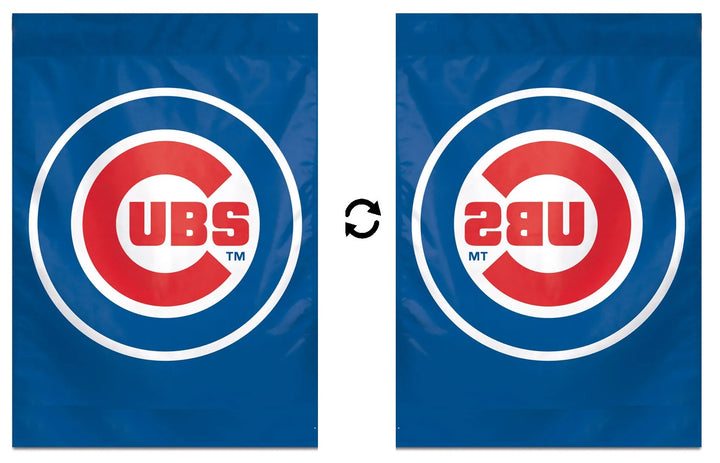 Chicago Cubs Flag Primary Logo House Banner heartlandflags