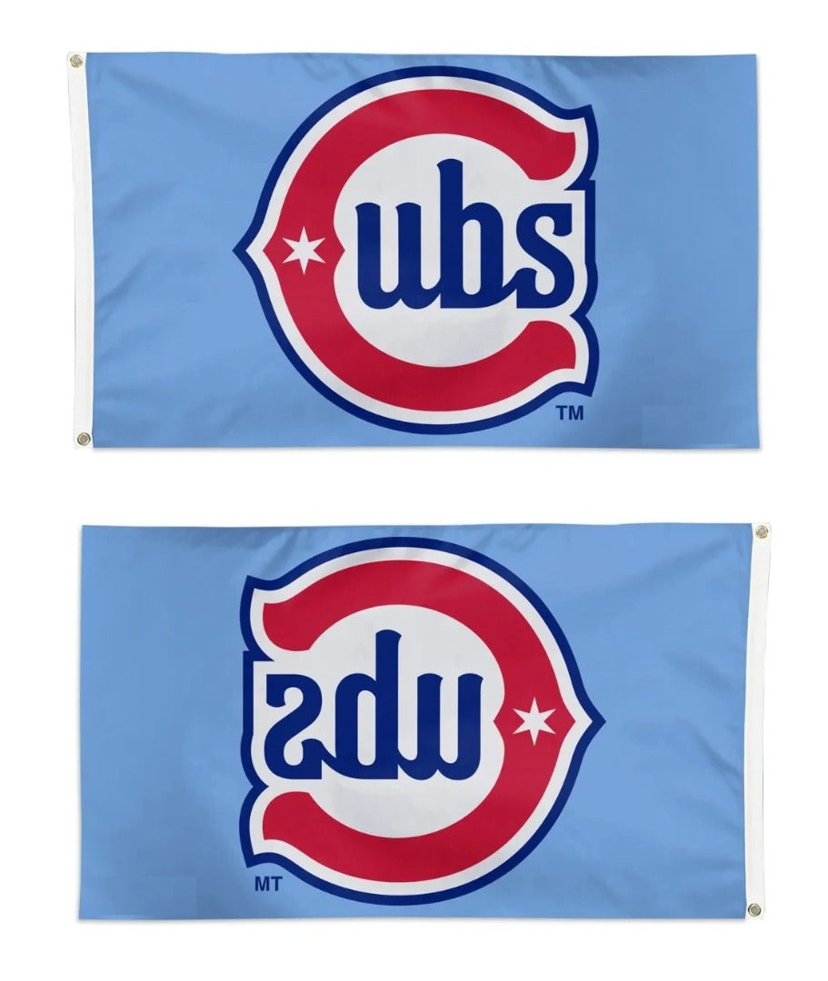 Chicago Cubs Vintage 3x5 Flag heartlandflags