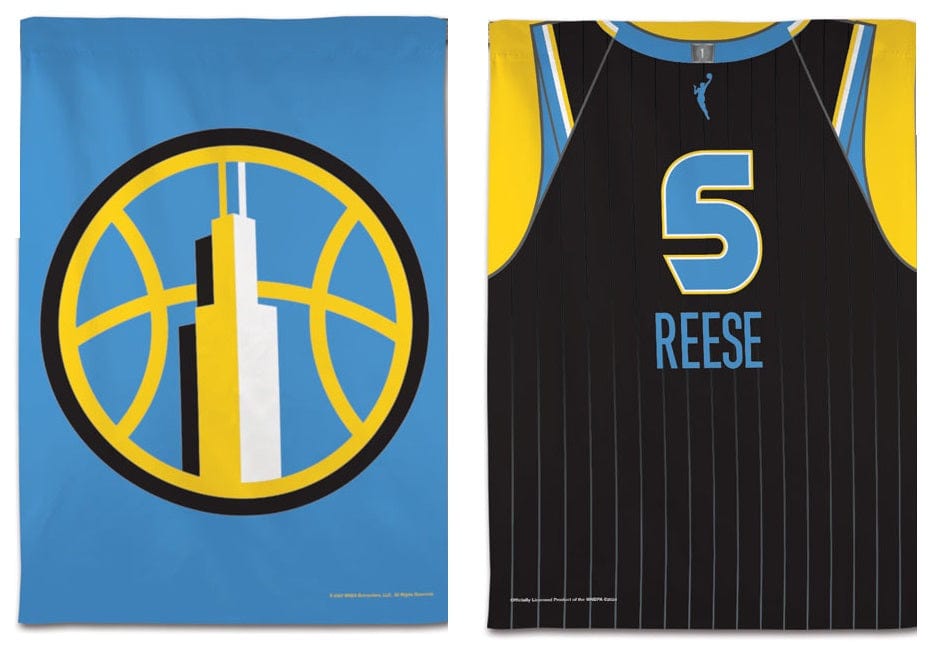 Chicago Sky Banner Sided Angel Reese Jersey WNBA