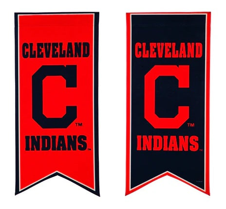 Cleveland Guardians 2 Sided Pennant Garden Flag heartlandflags