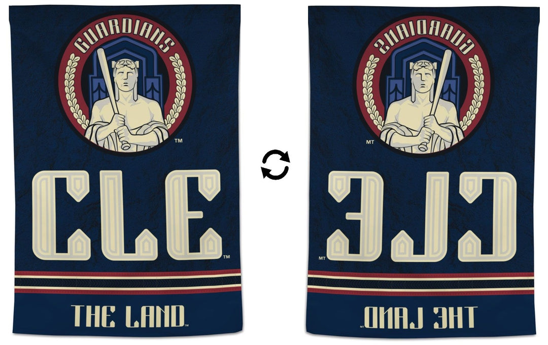Cleveland Guardians Banner City Connect heartlandflags