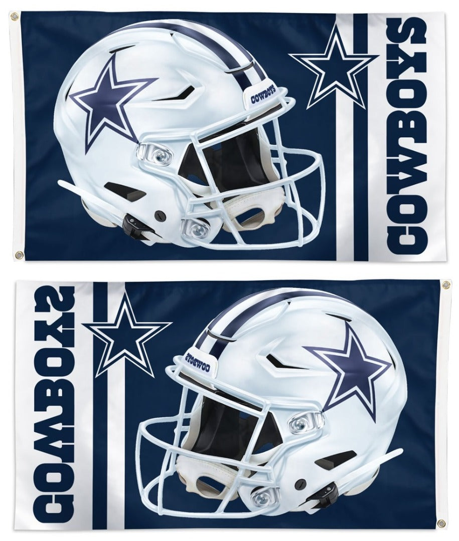 Dallas Cowboys Flag 3x5 Alternate Helmet NFL1