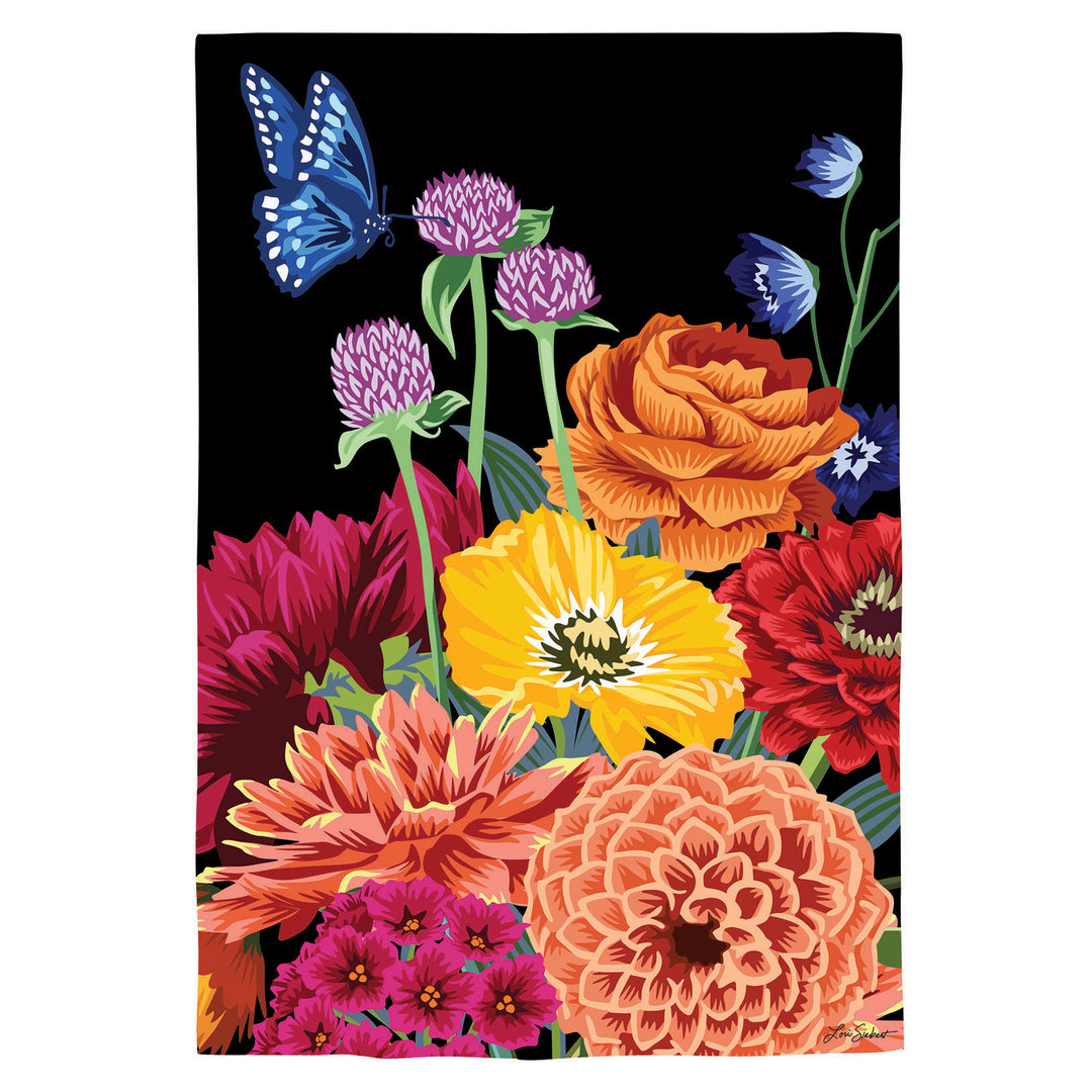 Dark French Tapestry 2 Sided Garden Flag heartlandflags