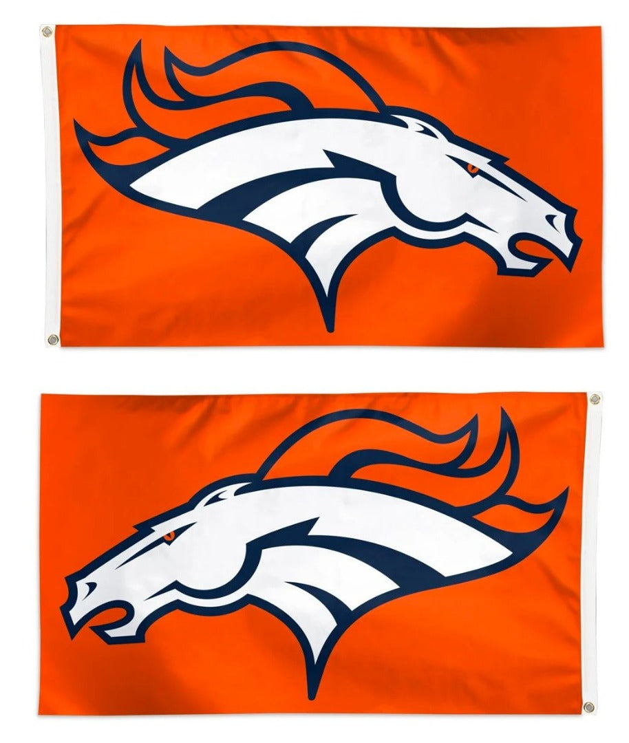 Denver Broncos Flag 3x5 Orange heartlandflags