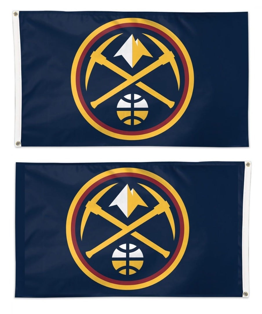 Denver Nuggets Flag 3x5 Logo 2 Sided heartlandflags