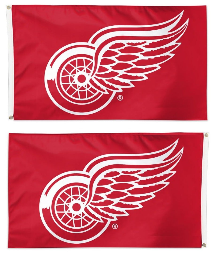 Detroit Red Wings Flag 2 Sided 3x5 heartlandflags