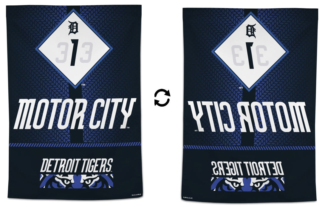 Detroit Tigers Banner City Connect Flag heartlandflags
