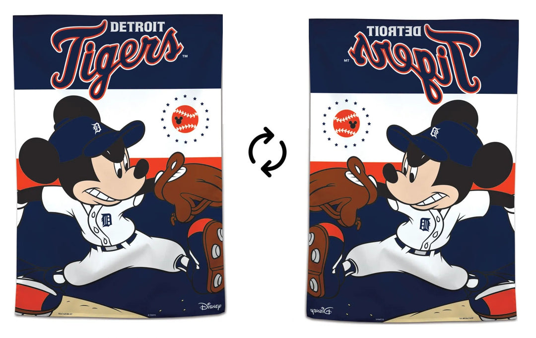 Detroit Tigers Flag Mickey Mouse Banner heartlandflags
