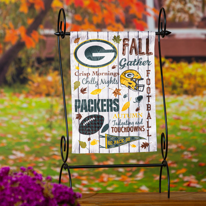 Green Bay Packers 2 Sided Seasonal Garden Flag heartlandflags