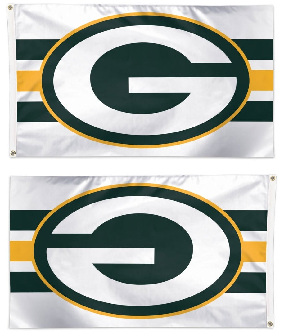 Green Bay Packers Flag 3x5 Away Stripe heartlandflags