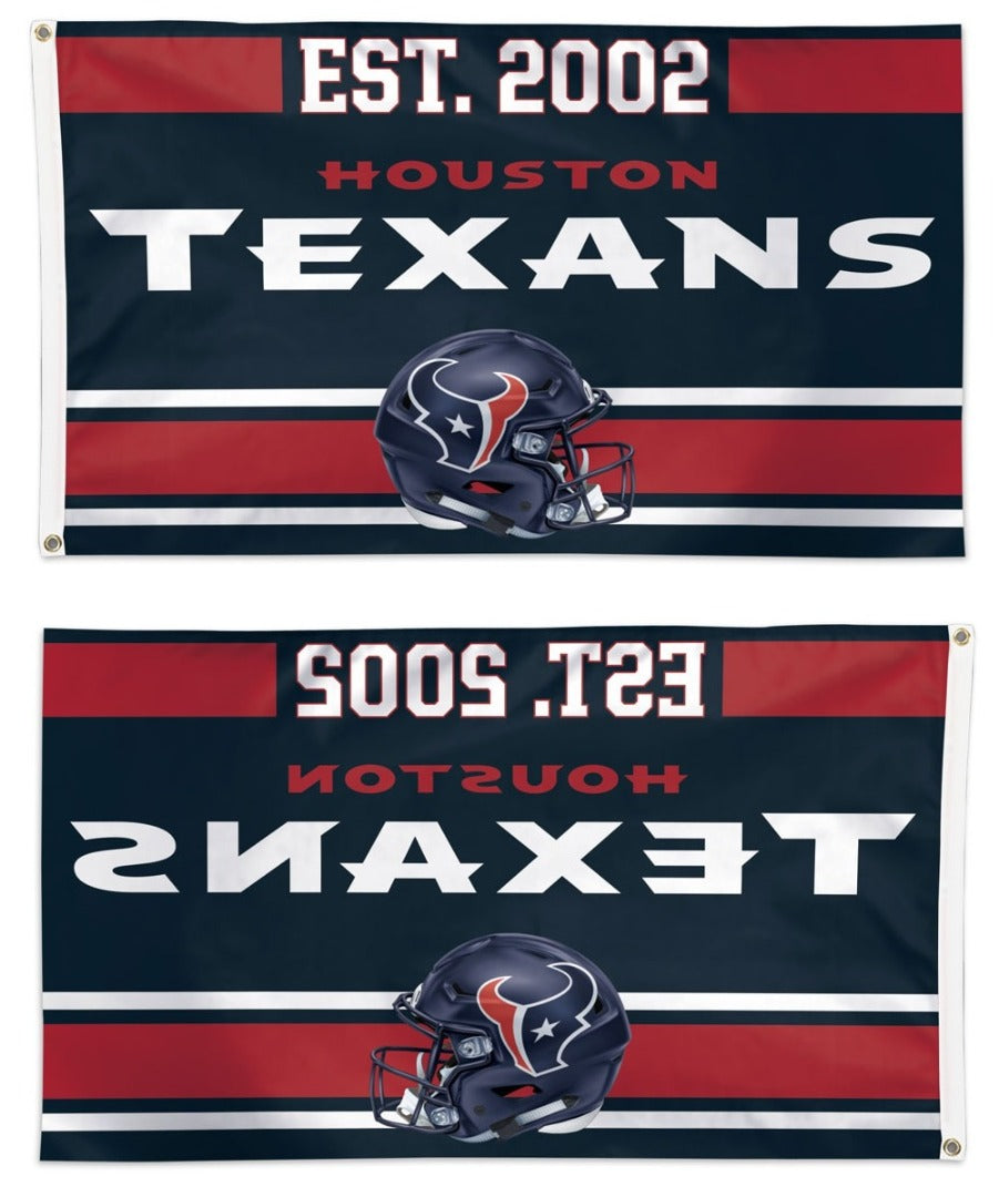 Houston Texans Flag 3x5 Est 2002 heartlandflags