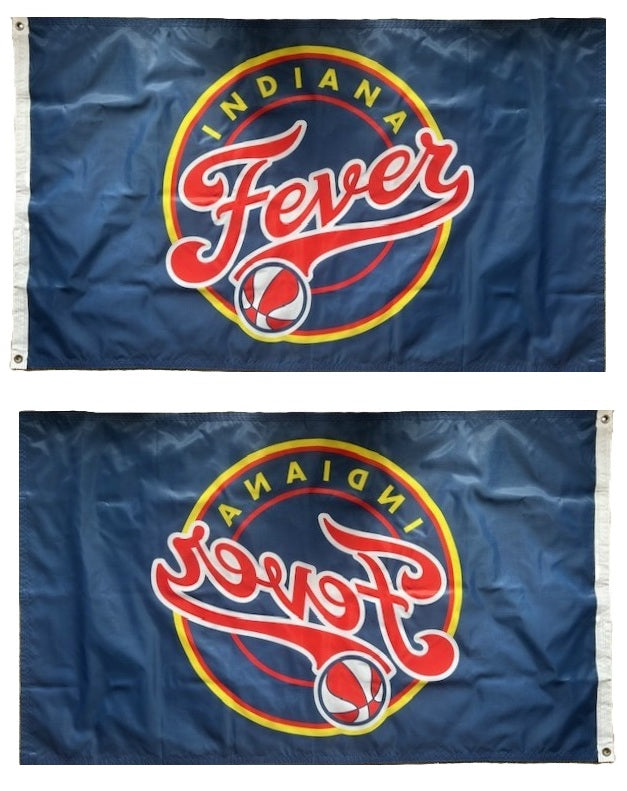 Indiana Fever 3x5 Blue Flag heartlandflags
