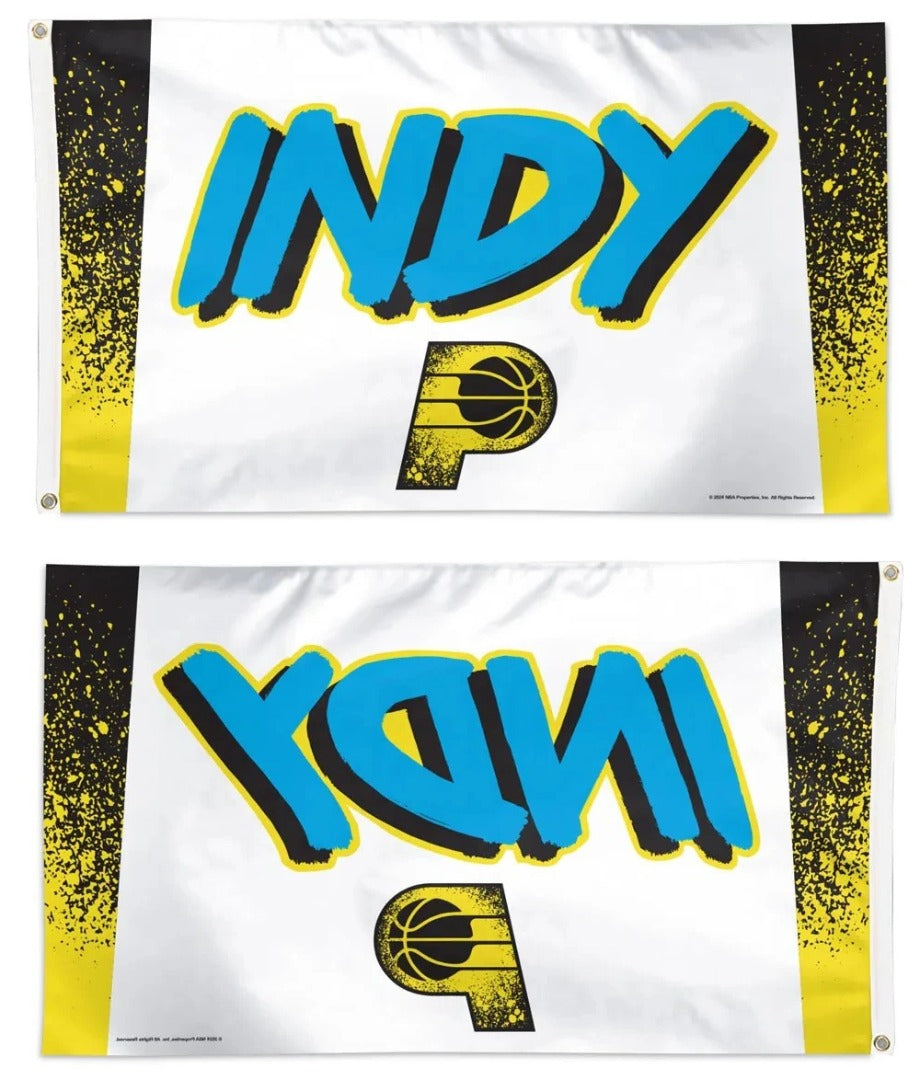 Indiana Pacers Flag 3x5 City Logo heartlandflags