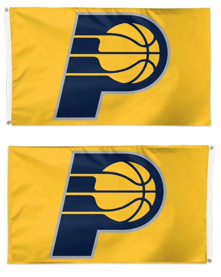 Indiana Pacers Flag 3x5 Logo 2 Sided heartlandflags