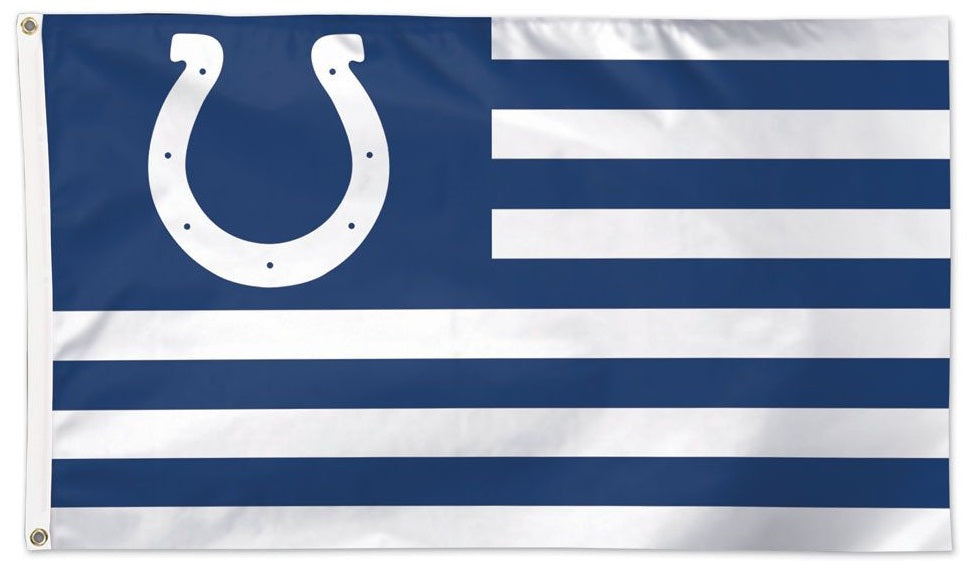 Indianapolis Colts Americana Flag 3x5 heartlandflags