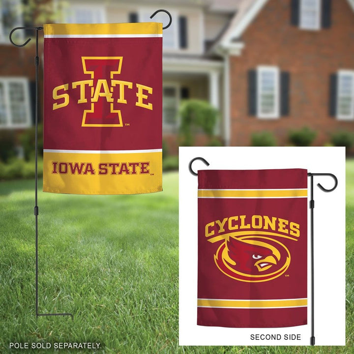 Iowa State Cyclones 2 Sided Garden Flag heartlandflags