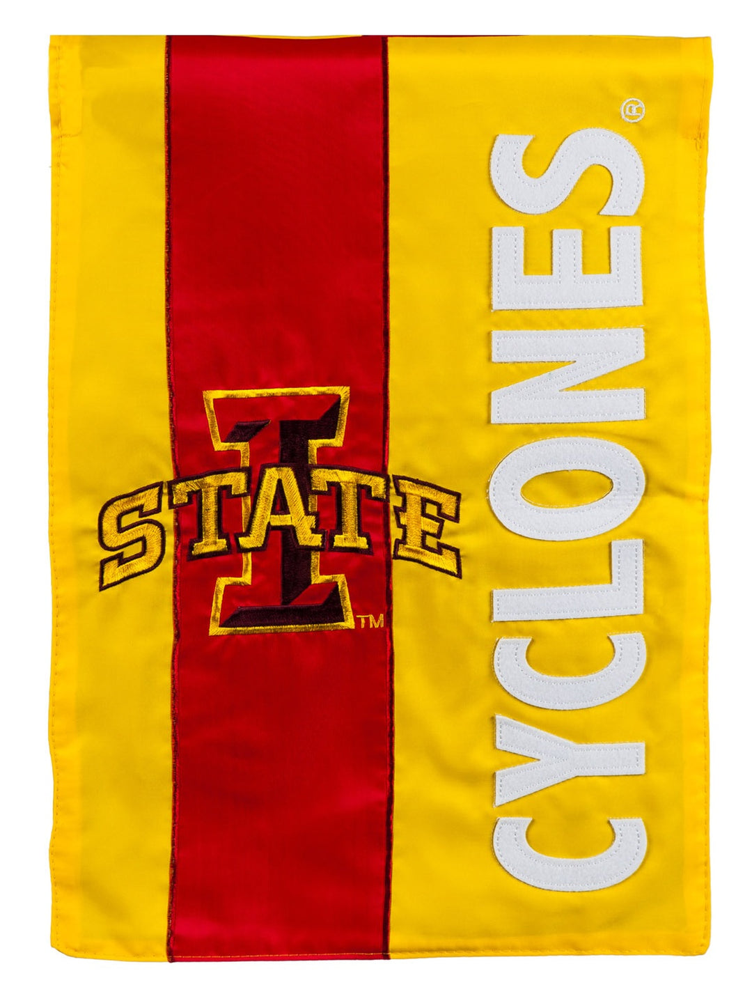 Iowa State Embellished 2 Sided Banner heartlandflags