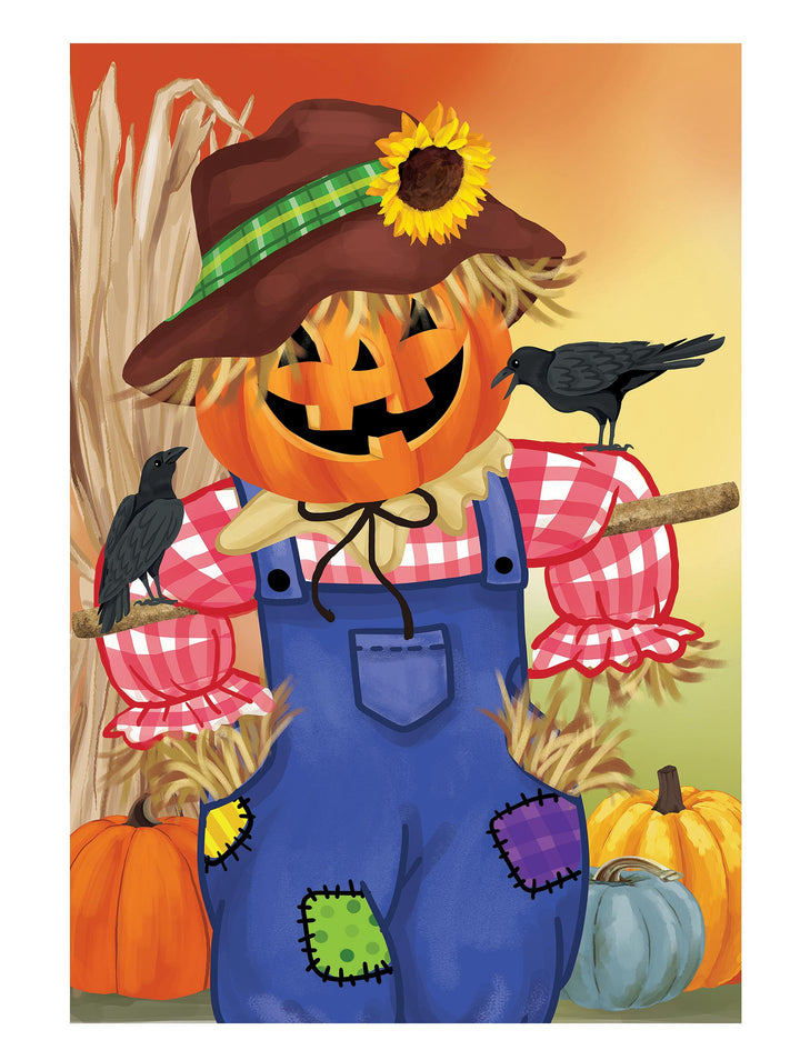 Jack The Scarecrow 2 Sided Garden Flag heartlandflags