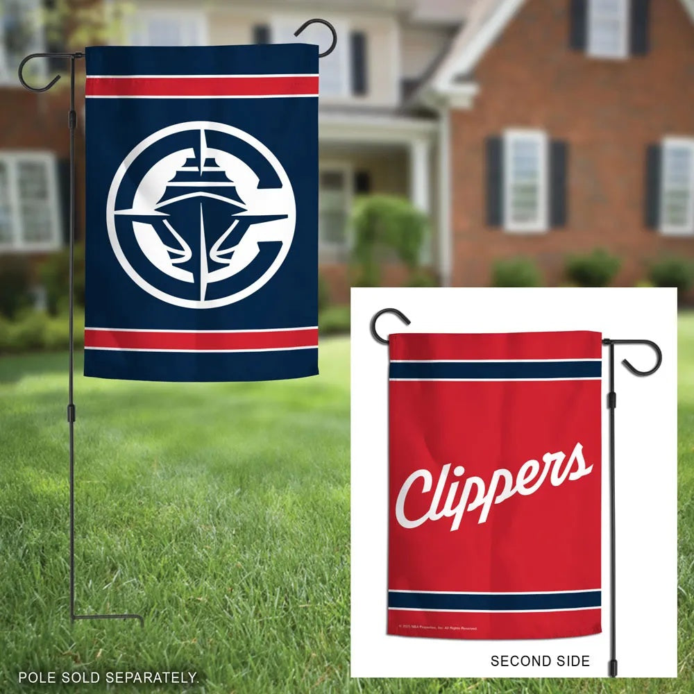 Los Angeles Clippers 2 Sided Garden Flag heartlandflags