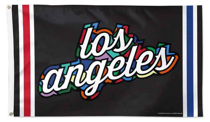 Los Angeles Clippers City Edition 3x5 Flag heartlandflags