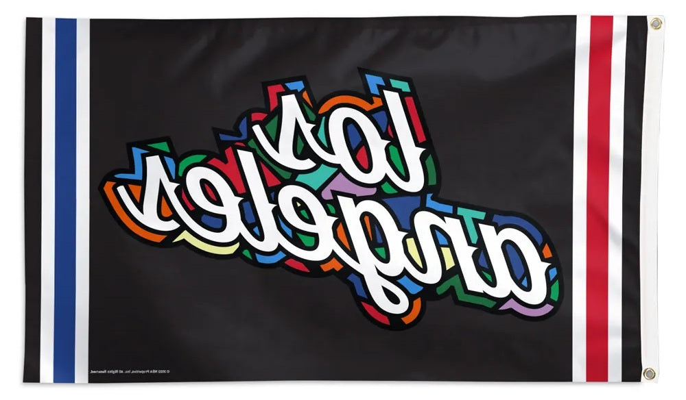 Los Angeles Clippers City Edition 3x5 Flag heartlandflags