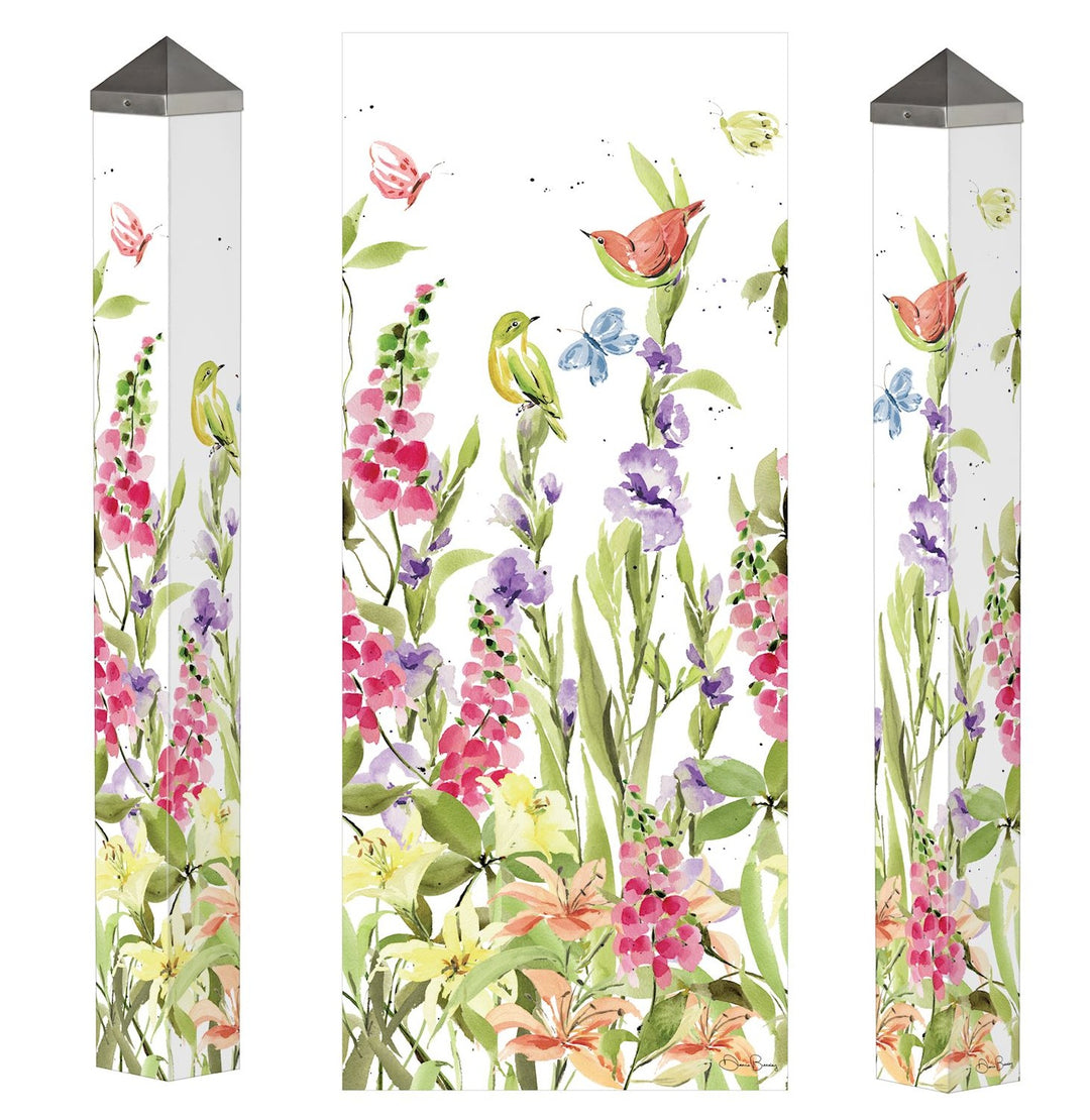 Lupine Garden 40 Inch Art Pole heartlandflags