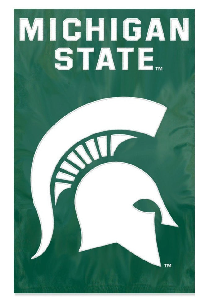 Michigan State Spartans 2 Sided Banner heartlandflags