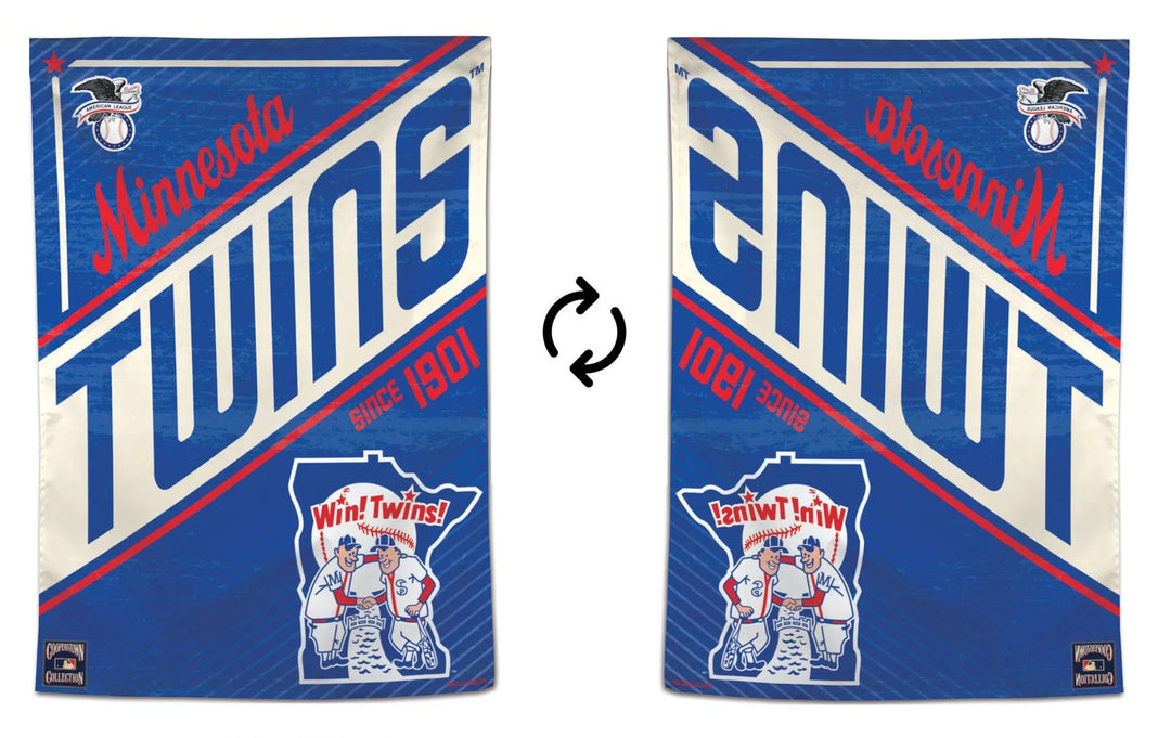 Minnesota Twins Flag Cooperstown Throwback House Banner heartlandflags