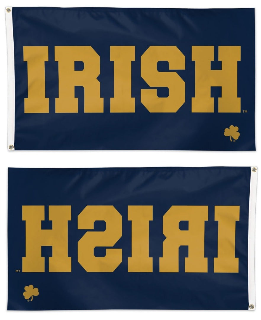 Notre Dame Flag 3x5 IRISH heartlandflags