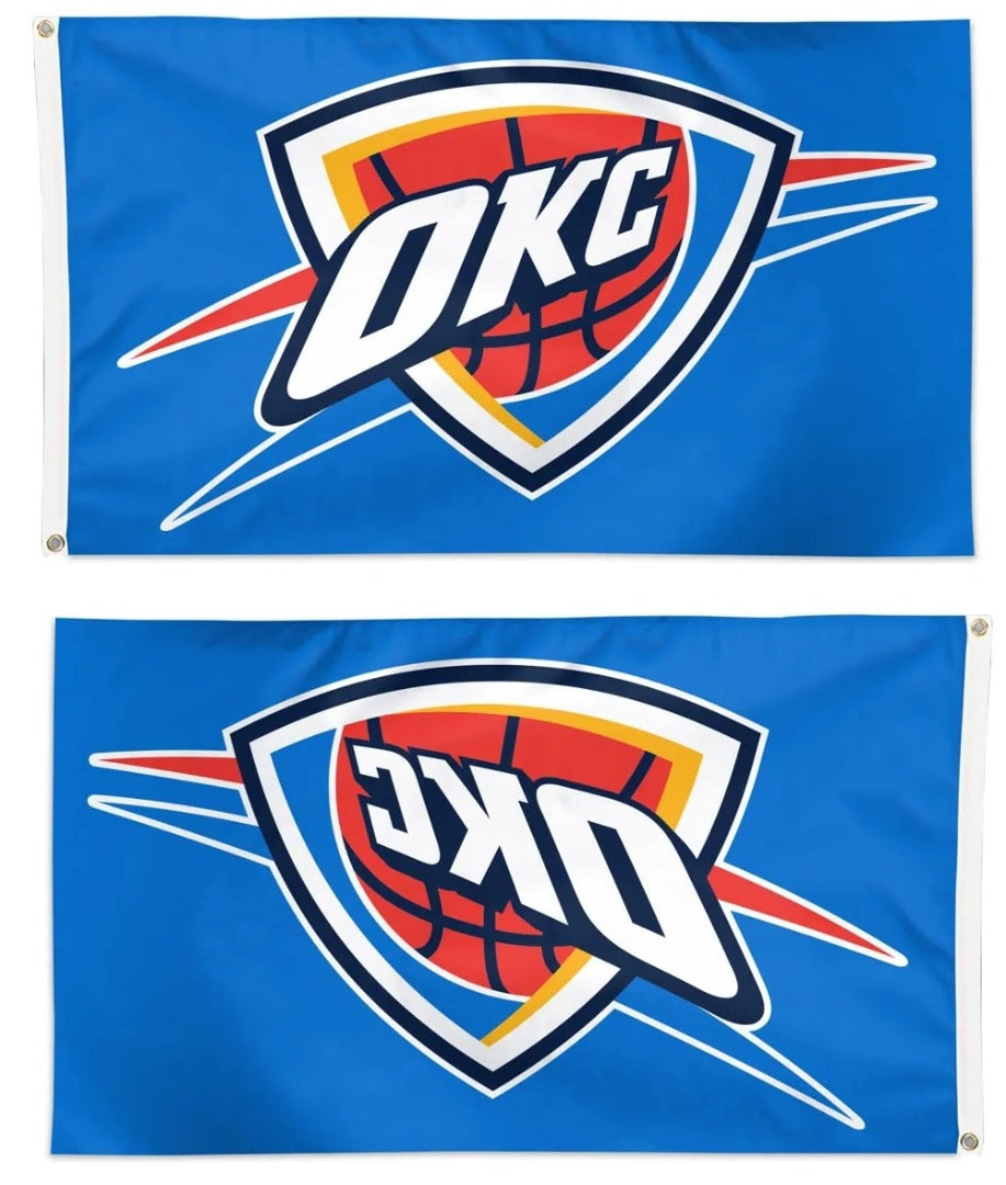 Oklahoma City Thunder Flag 3x5 Blue heartlandflags