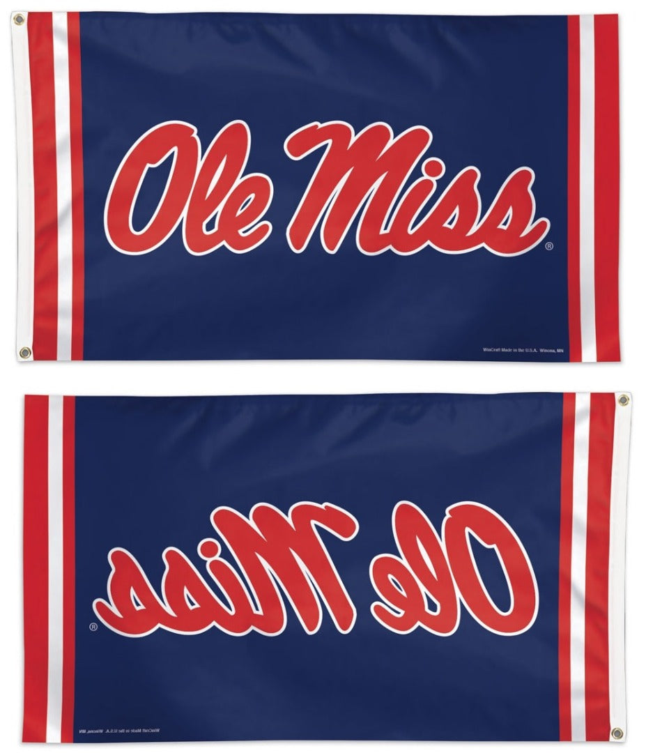 Ole Miss Flag 3x5 Mississippi heartlandflags